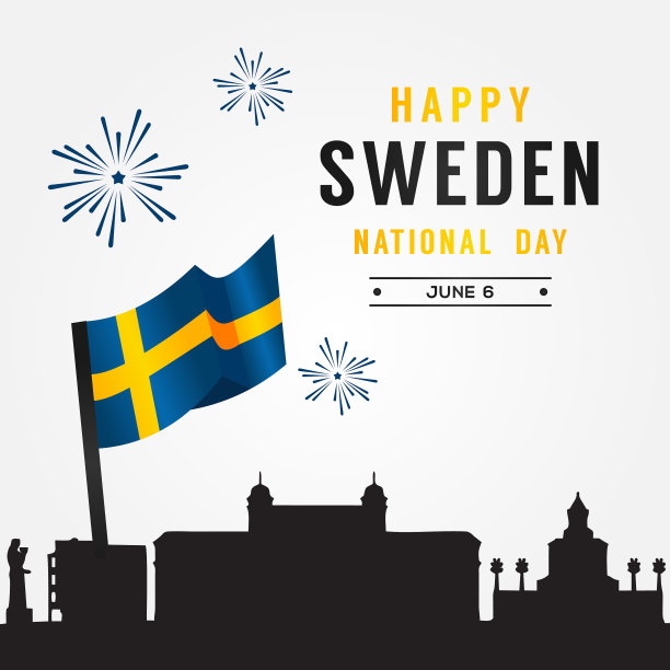瑞典独立日设计庆祝图片下载