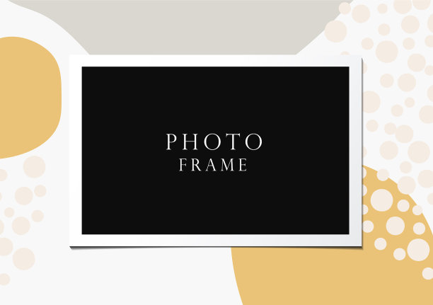 相框在美丽的背景图片下载