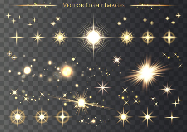 抽象闪亮灯光背景图片下载