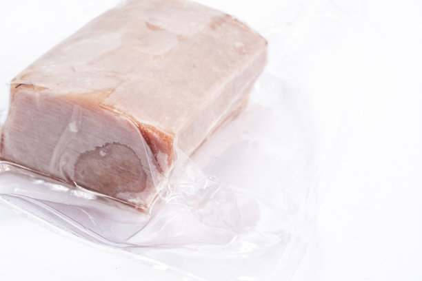 冷冻新鲜金枪鱼片真空包装图片下载