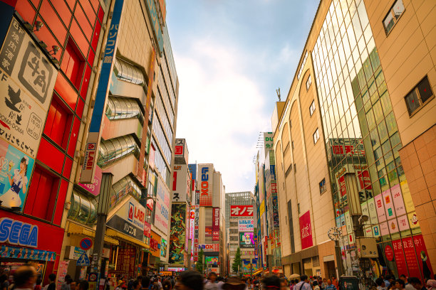 东京秋叶原街(日本)图片下载