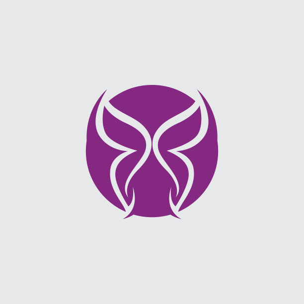 美丽蝴蝶图标设计图片下载