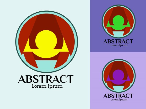专业简洁的标识、符号、图标、矢量插图图片下载