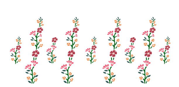 一朵花的无缝图案图片下载