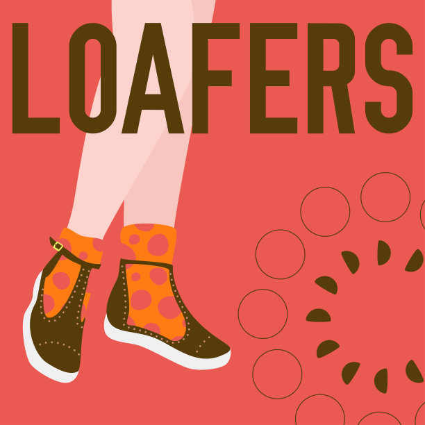 懒人字和腿在懒人鞋图片下载