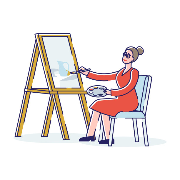 艺术学校人类的创造力和才能女性图片下载