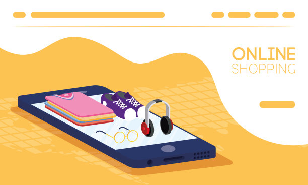 智能手机在线购物技术图片下载