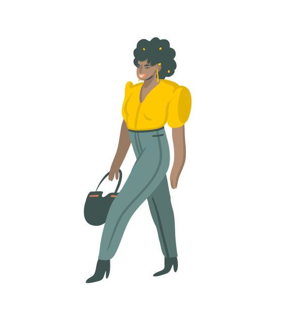 手绘股票抽象图形图片下载