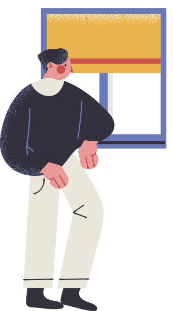 男人站在家里看着窗户图片下载