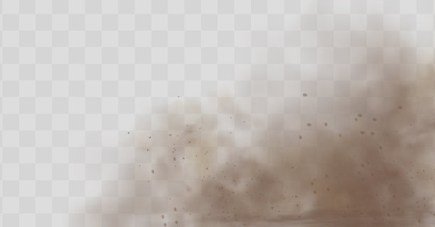 灰尘云与微粒与肮脏的香烟图片下载