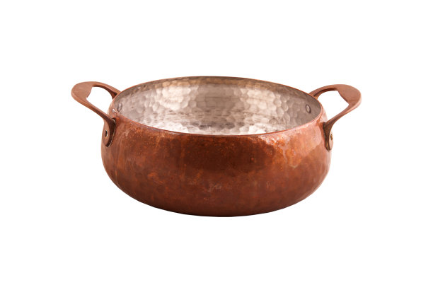 铜锅与把手隔离图片下载