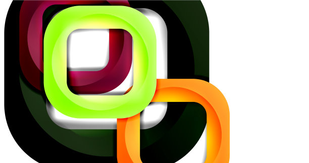 正方形几何抽象背景图片下载