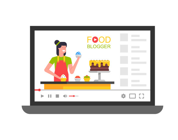 女性的美食博客图片下载