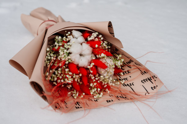 一束包装干花图片下载