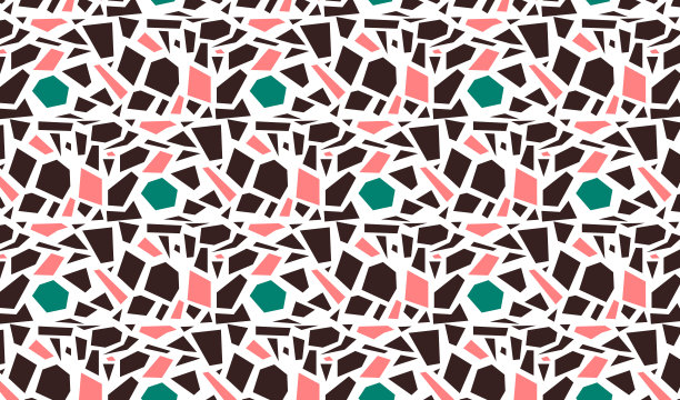 抽象形状几何物体的艺术背景，可用于装饰图片的墙壁，广告，印刷和封面书籍图片下载