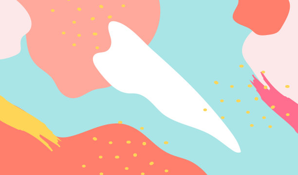 抽象形状几何物体的艺术背景，可用于装饰图片的墙壁，广告，印刷和封面书籍图片下载