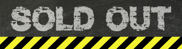 一块黑板和一张便条卖完了图片下载