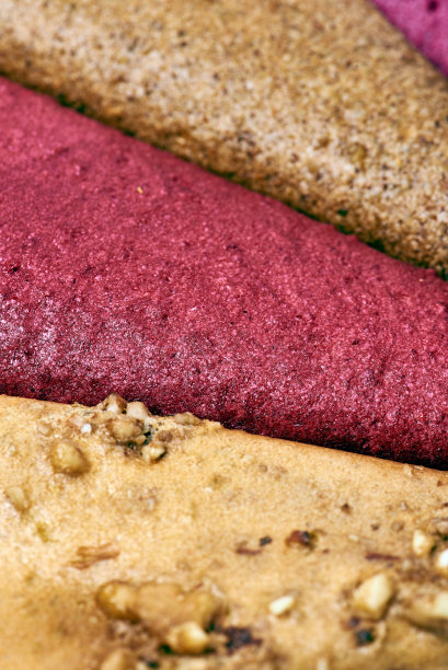 近景混合水果糖棉花糖近景图片下载