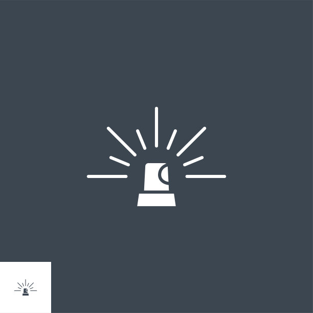 闪光器相关的矢量字形图标。图片下载