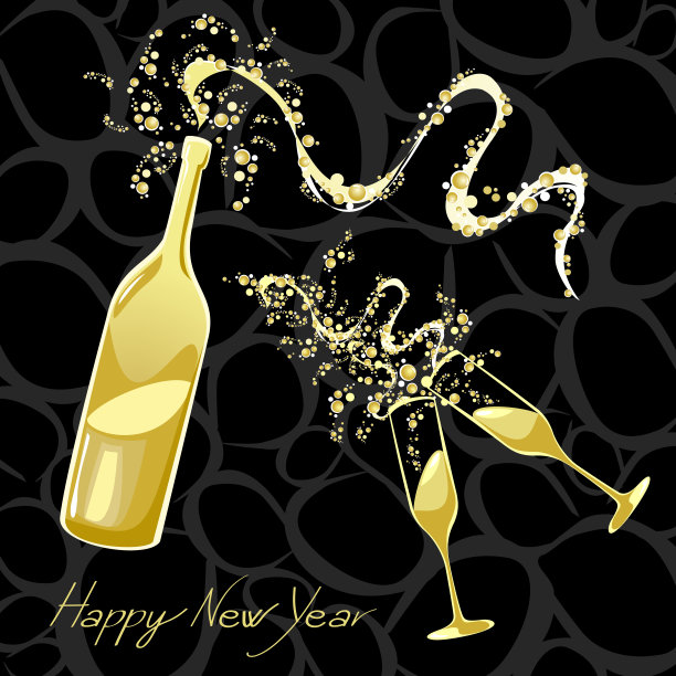 庆祝新年图片下载