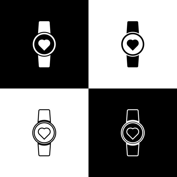 设置智能手表显示心跳率图标图片下载