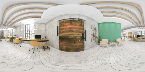 360度VR大型现代办公室内图片下载