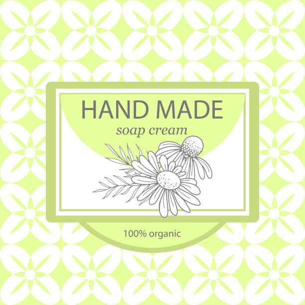 天然和手工家居化妆品包装图片下载