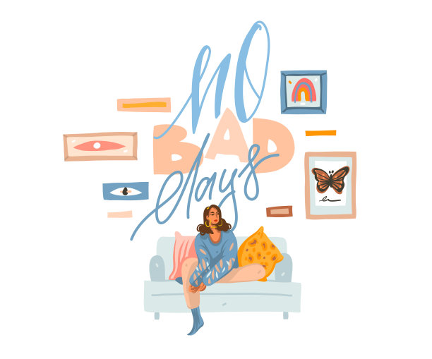 手绘抽象股票图形图片下载