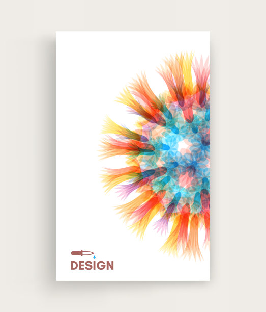 抽象的春天背景与精致的花朵。为设计元素。矢量插图明信片，邀请或介绍。图片下载