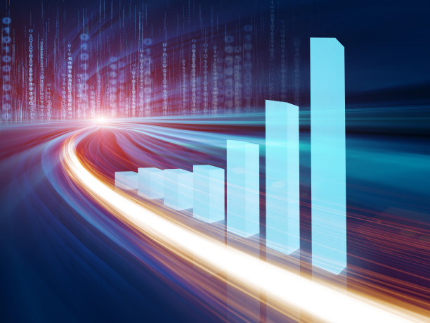 金融成长图表图片下载