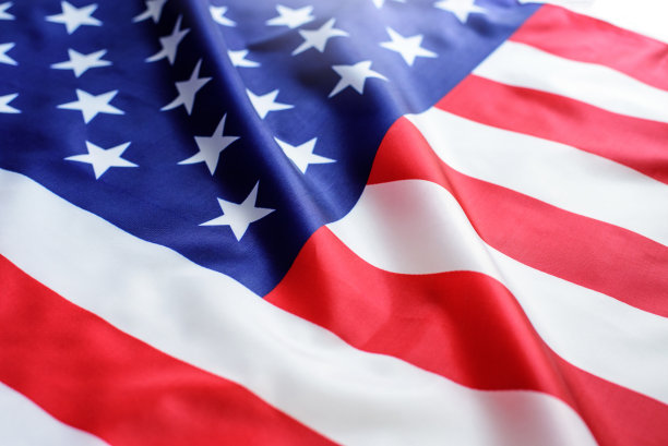 美国国旗特写图片下载