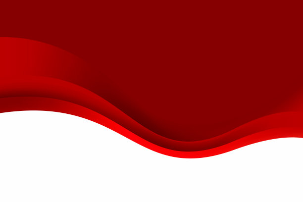 抽象典雅的红白色波浪背景图片下载