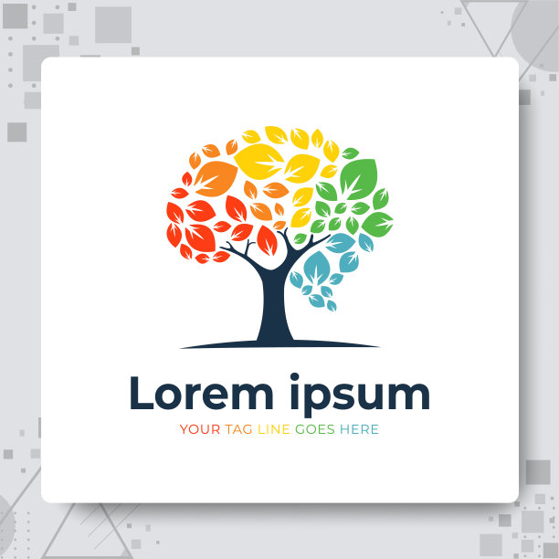 益智树儿童教育机构Logo设计矢量素材图片下载