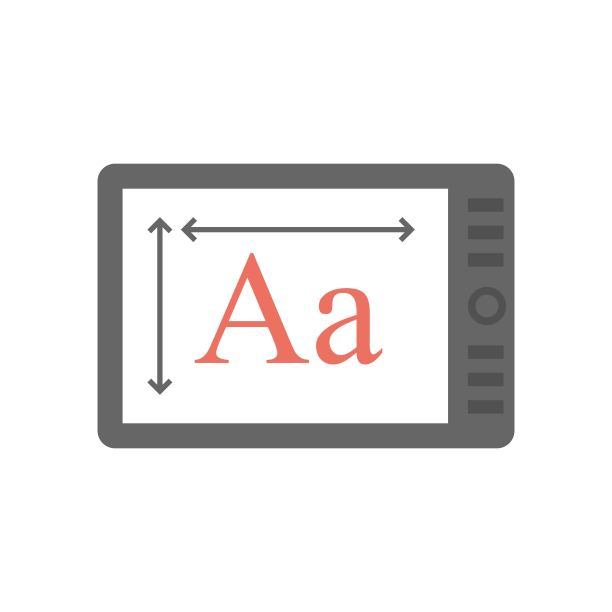 平面设计风格的文本编辑器符号图标。图片下载