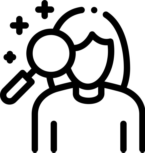 皮肤科研究女性图标图片下载