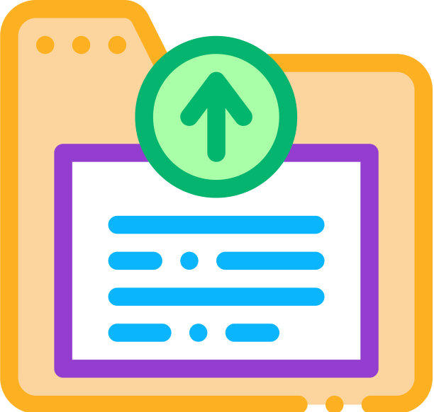 信息文件夹图标大纲图片下载