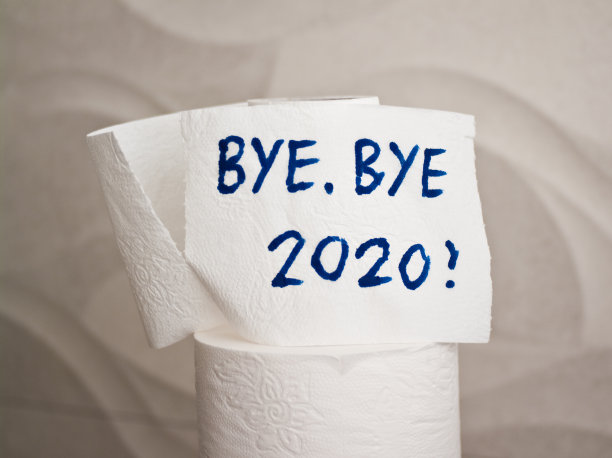 再见，2020，厕纸上的再见图片下载