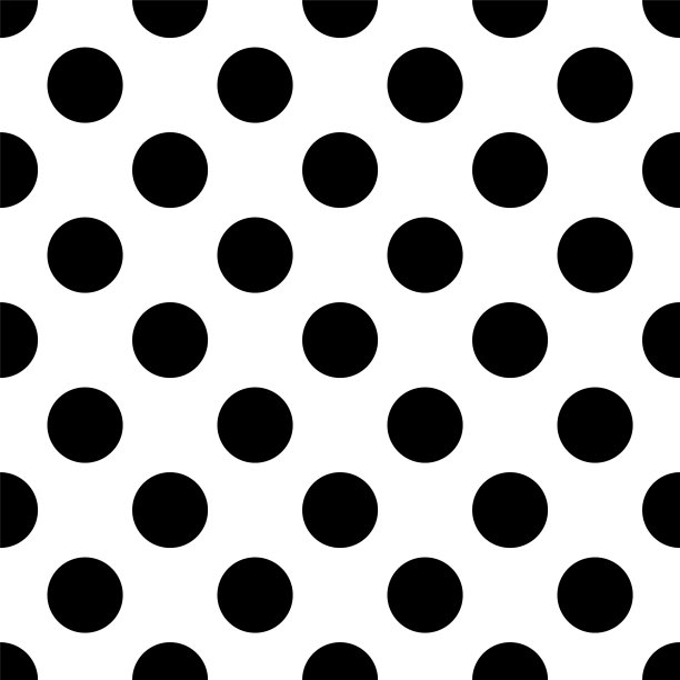 白色背景上的黑色圆点图片下载