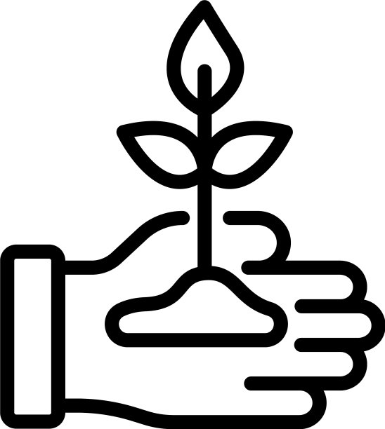 保持养护生态植物图标轮廓风格图片下载