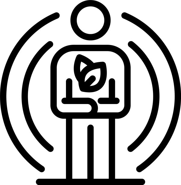 地球生态学家图标轮廓风格图片下载