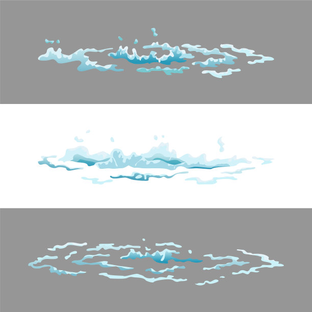 雪碧水溅动画冲击波上图片下载