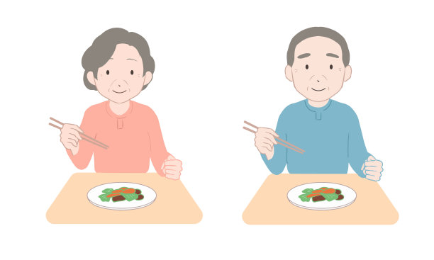 练习如何拿筷子老人(不用排队)图片下载