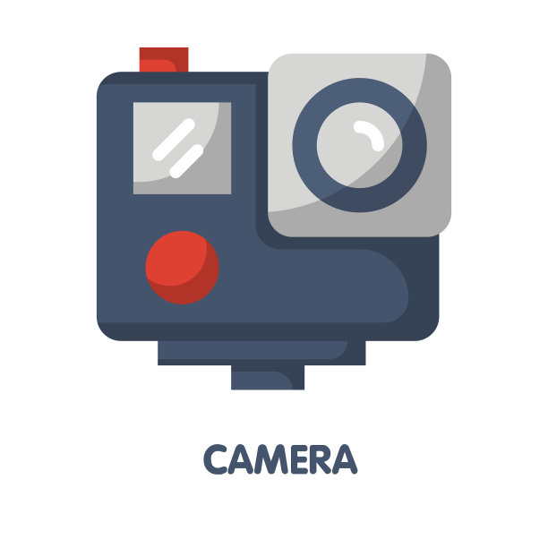 相机平面图标设计图片下载