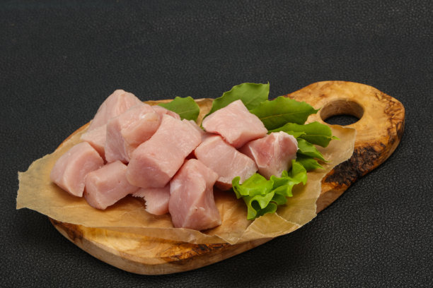 生鲜猪肉块图片下载