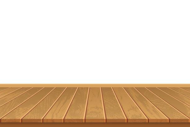 真实的木地板上的白色背景图片下载