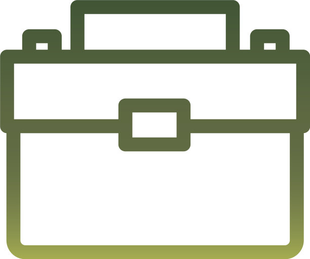 孤立箱包渐变风格图标图片下载