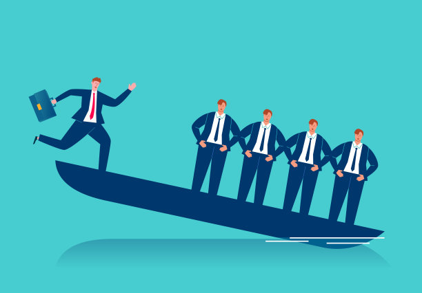 船头和船尾人员的不平衡导致了船的倾覆图片下载