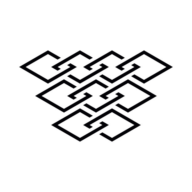 菱形设置抽象标志设计模板图片下载