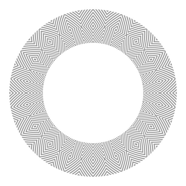 圆形设计元素为框架。抽象的花纹。图片下载