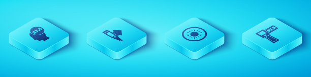 设置等距高人体温度，数字温度计，太阳图标。向量图片下载